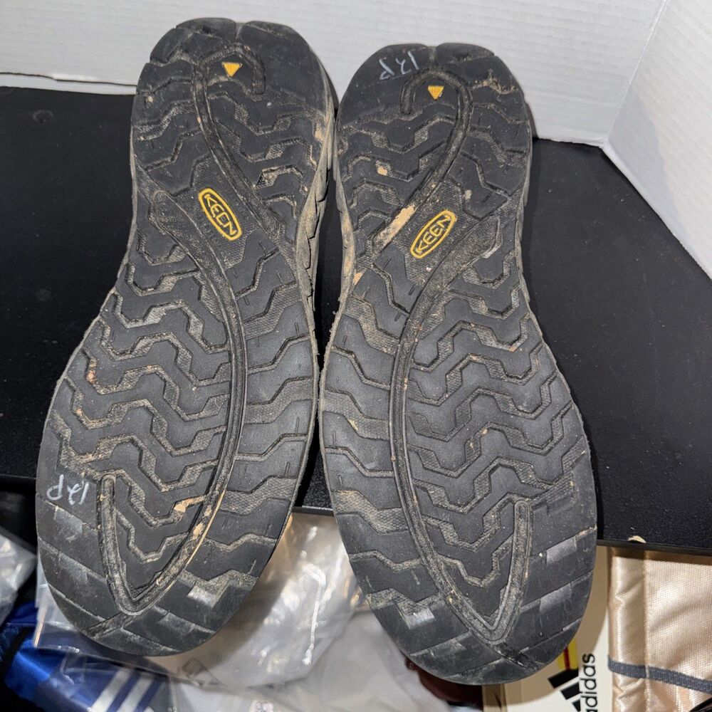 KEEN Utility Arvada Shift Mens Sz 12 2E Composite Toe Black Work Sneakers - Picture 8 of 9